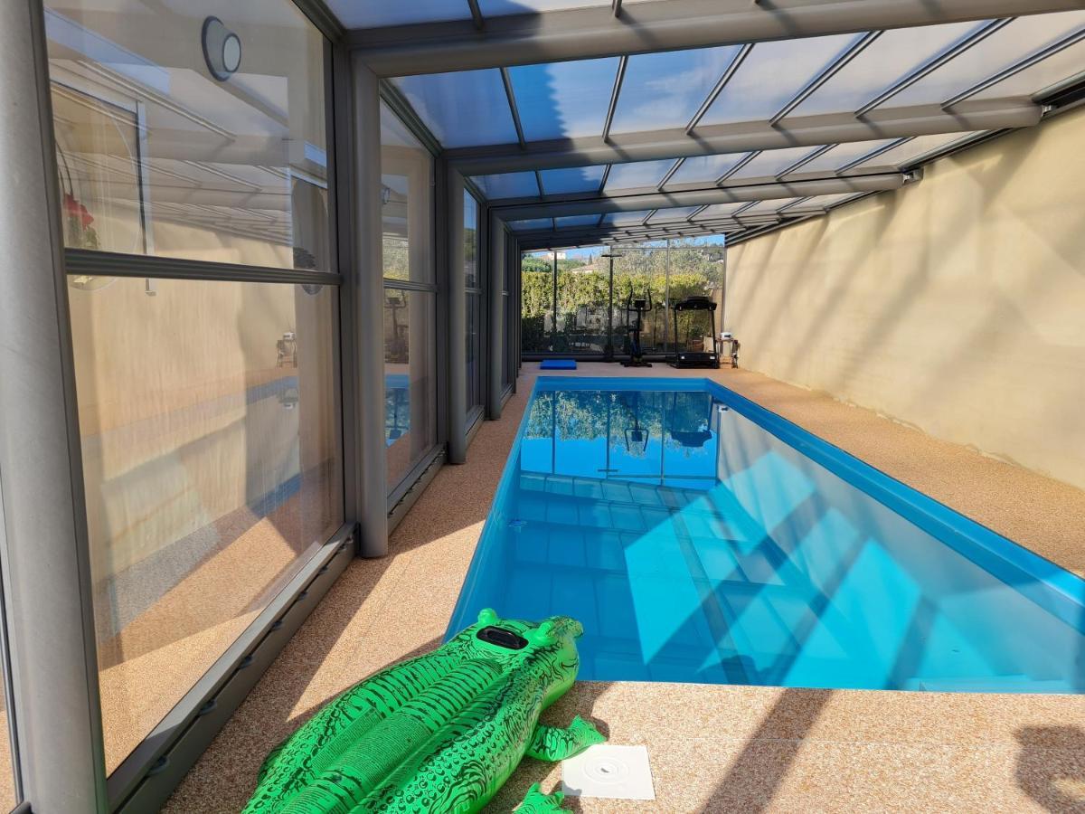 Chambres D'Hotes B&B La Bergeronnette Avec Piscine Couverte Chauffee Bizanet Εξωτερικό φωτογραφία